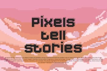 3D Pixel Font