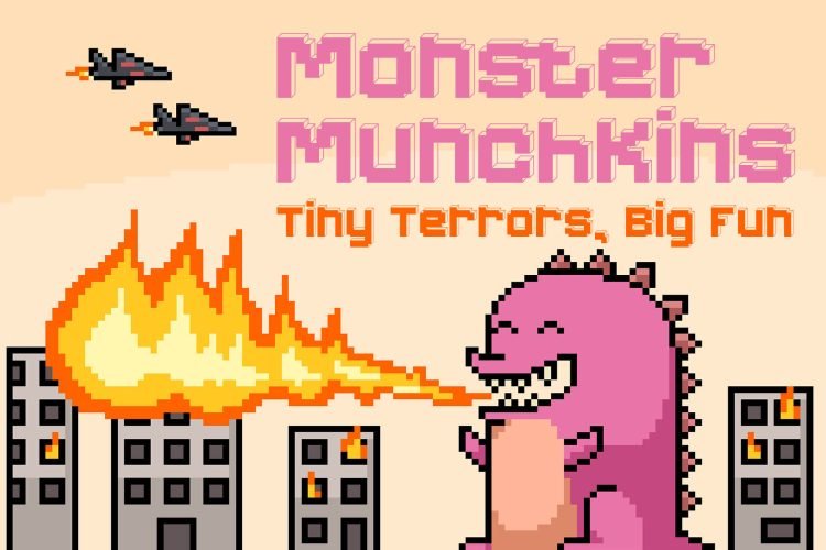 3D Pixel Font