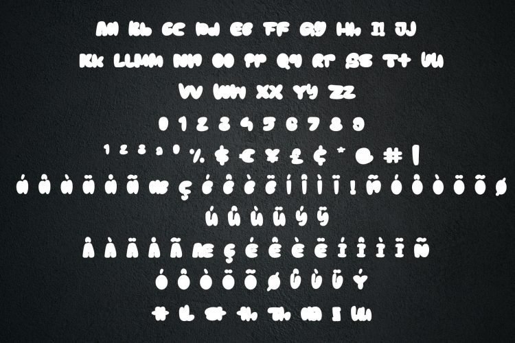 display font