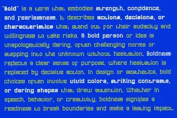 display serif font