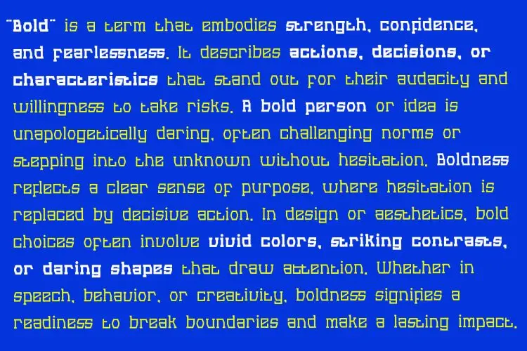 display serif font