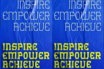 display serif font
