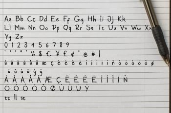 Simple Handwriting Font
