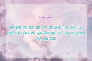 display baloen font