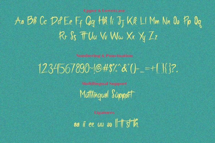 glazettio brush font