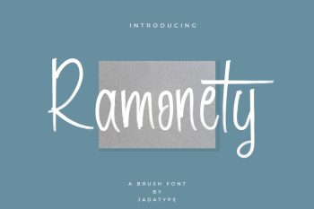 ramonety font