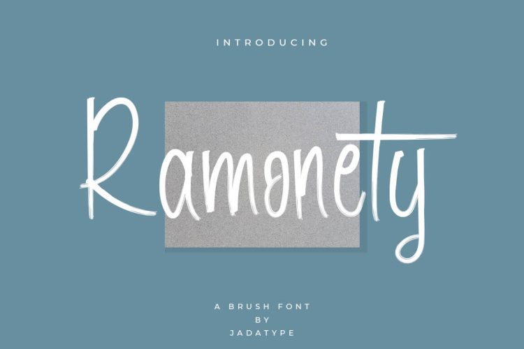 ramonety font