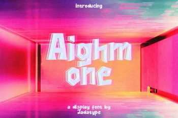 aighmone font