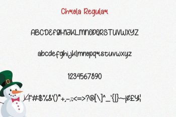 chrola font