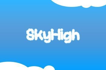 cloudee display font