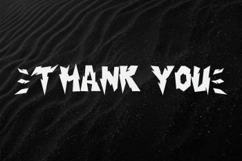 galagar display font