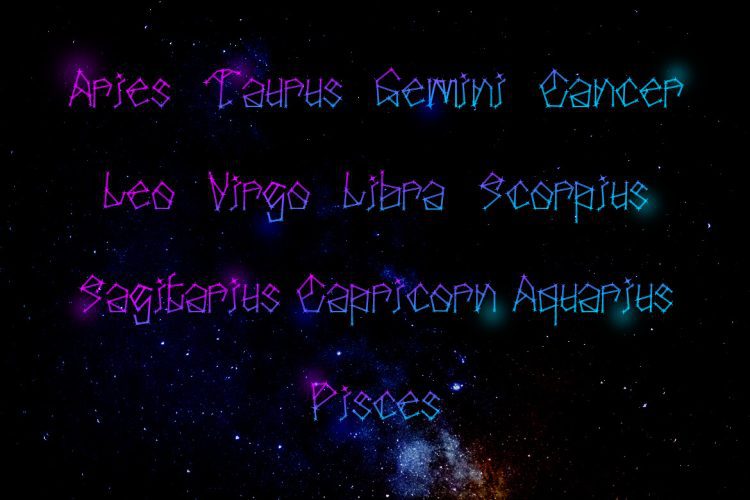 galakse display font
