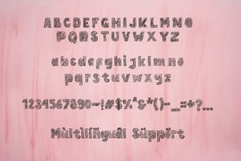 display hand write font