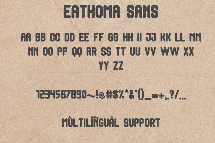 eathoma font duo