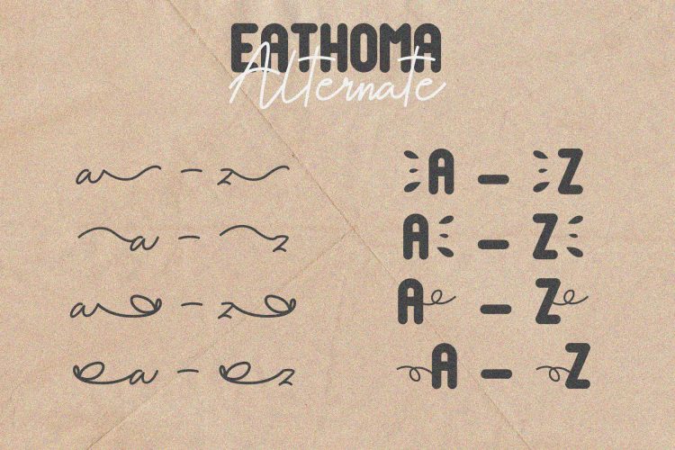 eathoma font duo