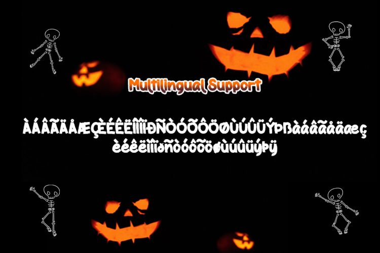 hapy lowen halloween font