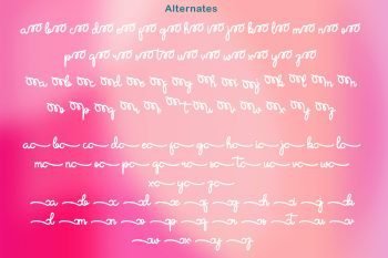 caliata script font