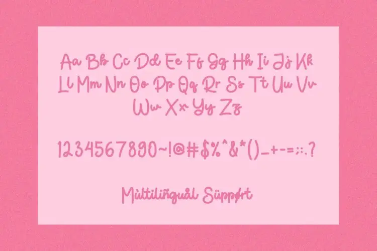 donathe script font