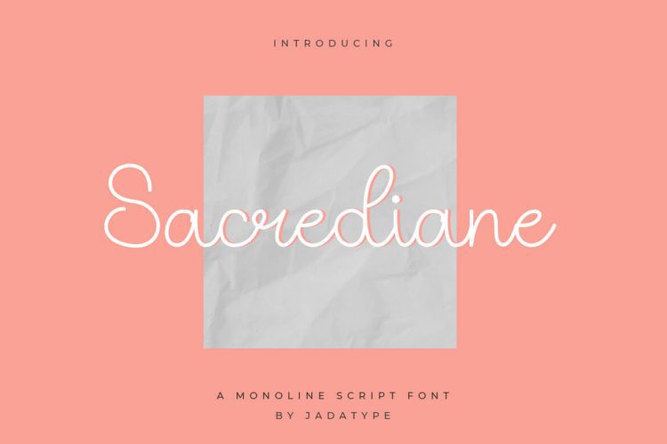 sacrediane font