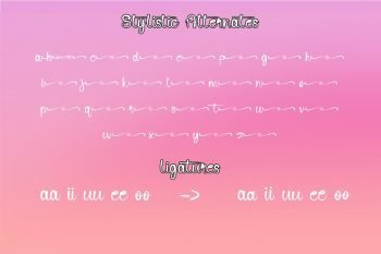 sun day script font