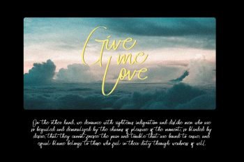 afontros script font