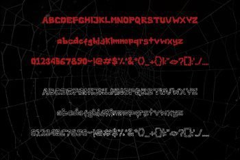 slimespooky display font