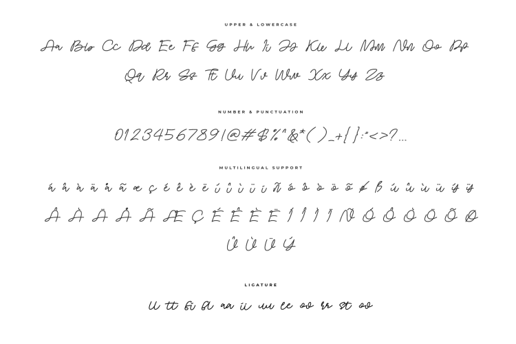 bayhoon monoline script