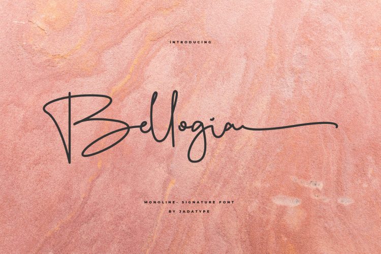 bellogia script monoline