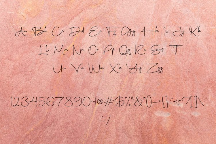 bellogia script monoline