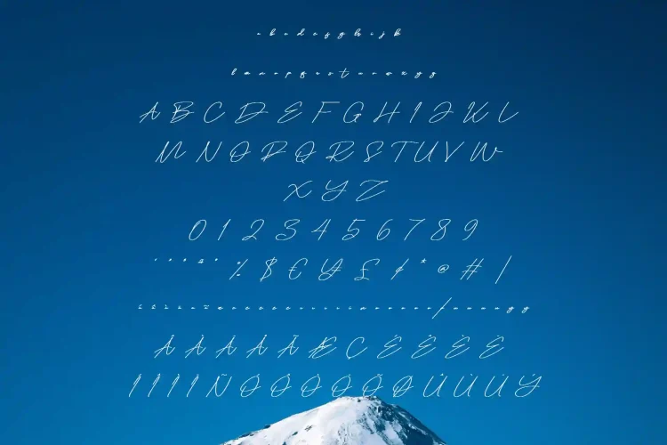 bregoria signature font