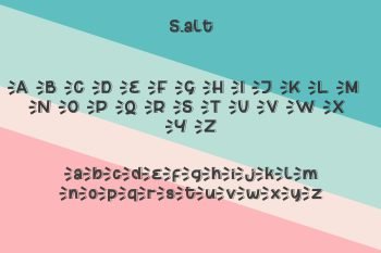 geno gone display font