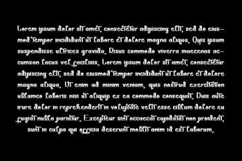 hanetty display handwriting font