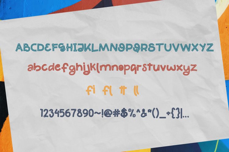 pllayeo display font