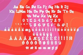 nowy smoedy display font