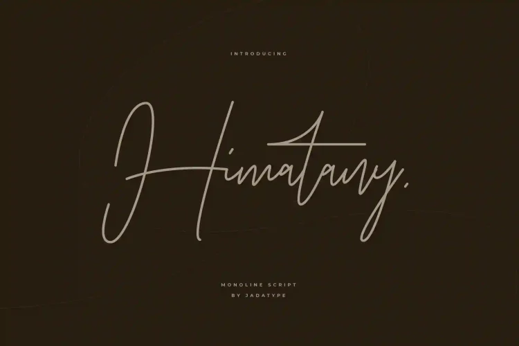 himatany monoline signature