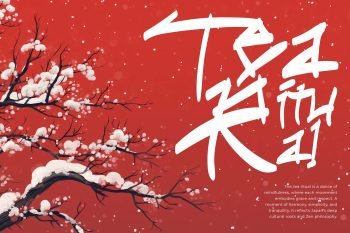 hitake display font