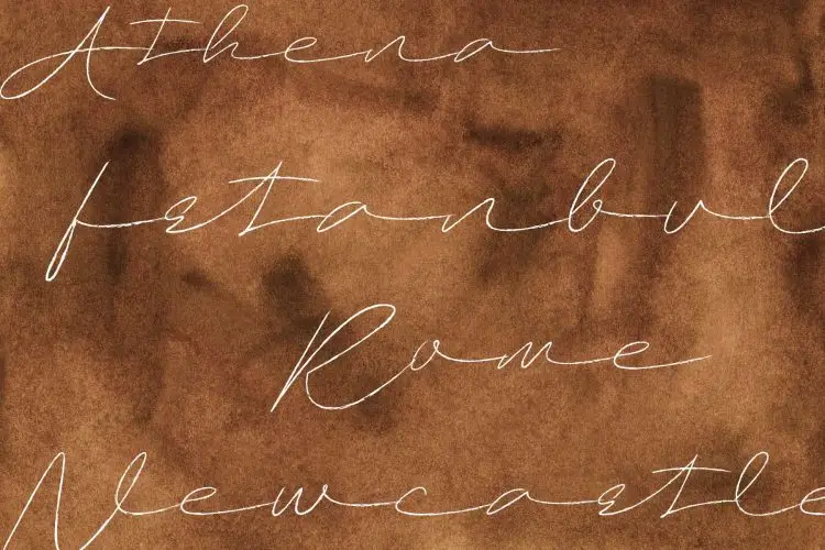 jenfar brush script