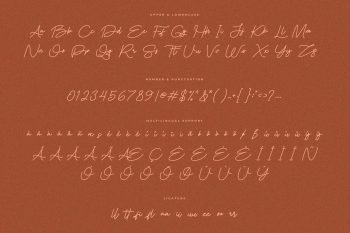 jokaretto monoline script