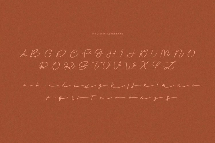 jokaretto monoline script