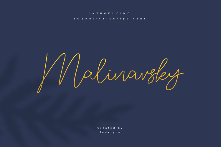 malinavsky font