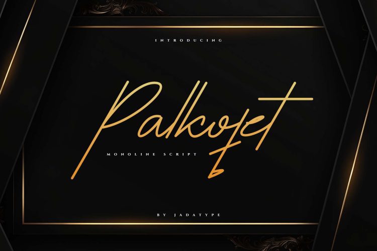 palkofet script font