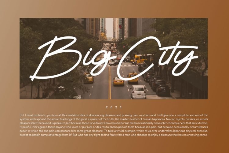 bothside script font