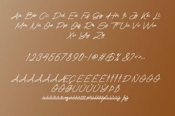 bothside script font