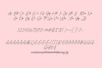 satomy monoline script font