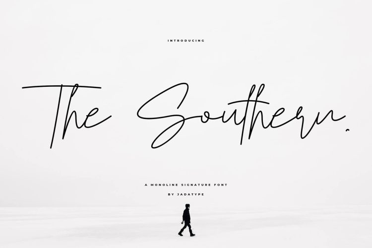 the southern signature font