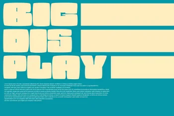 boteka display font