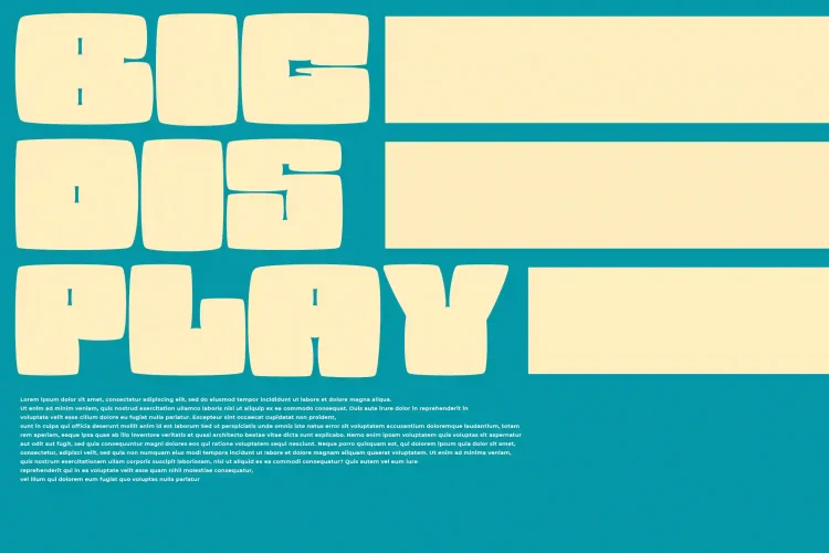 boteka display font