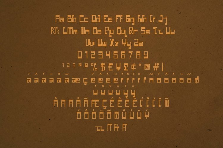 neloqa display font