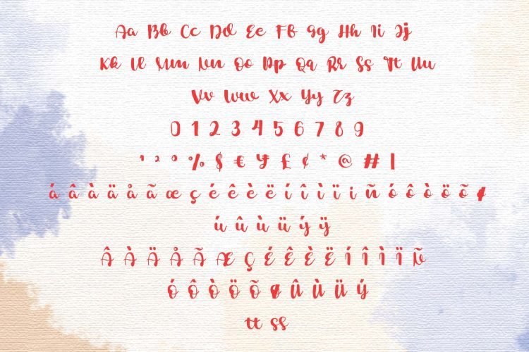 hossila script font