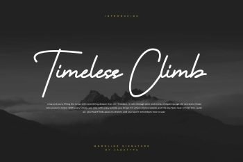tamakion signature font